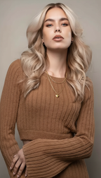 Herplace – Gouden Dubbele Hart Ketting